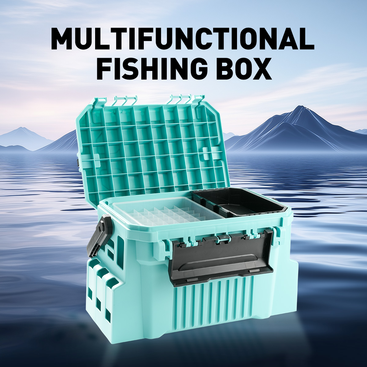 Boîte de matériel de pêche 20L - Fishing Kayak Crate avis et prix