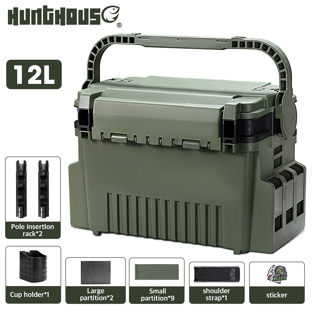Hunthouse Boîte de rangement m - Fishing Kayak Crate avis et prix